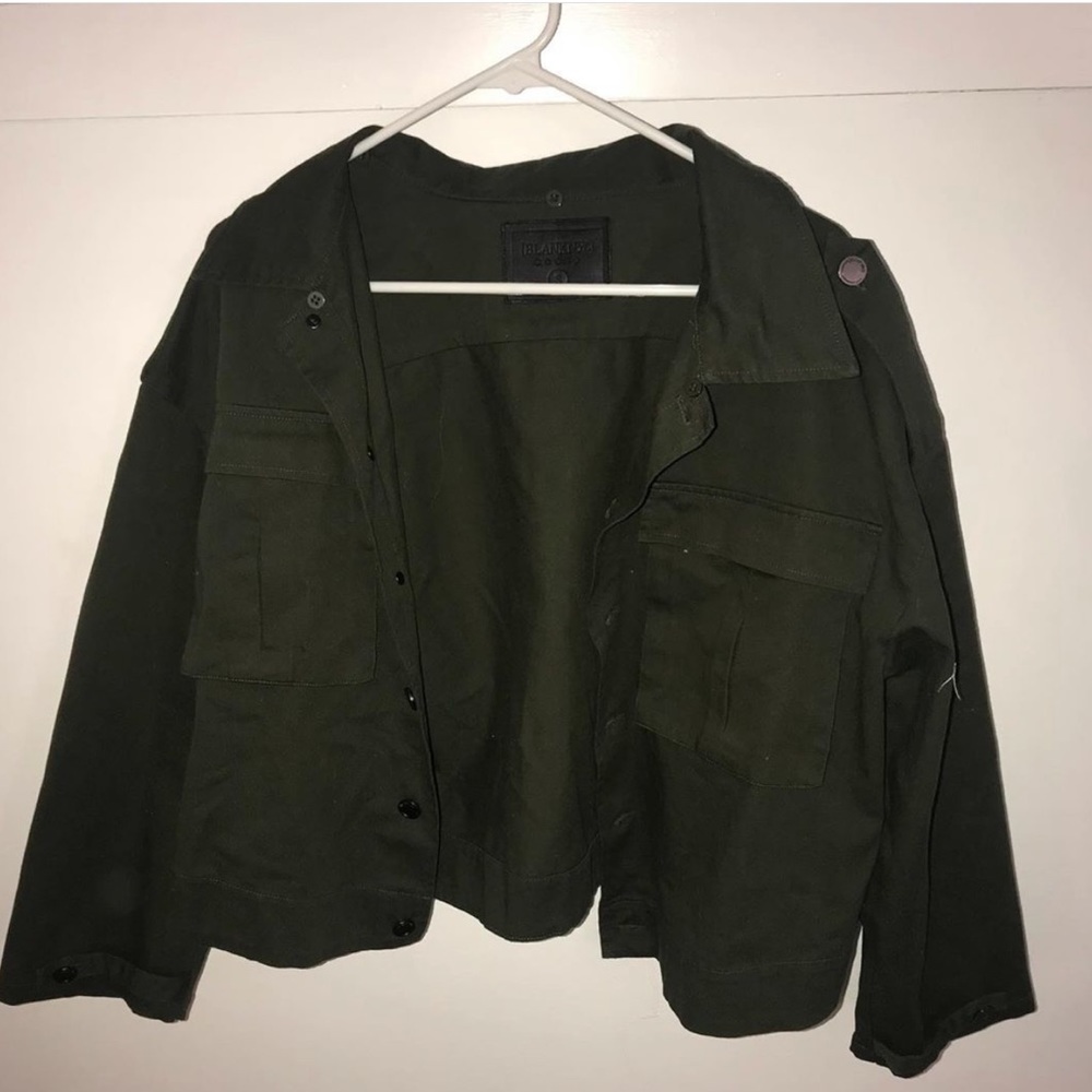 Green BLANKNYC Jacket